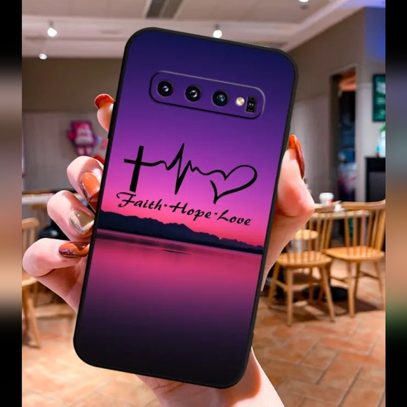 Samsung A51 Faith,Hope,Love Cell Phone Gel Case! NWT! - Picture 2 of 2